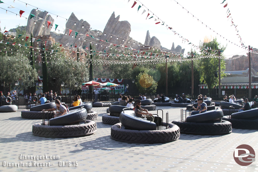 Only a few more weeks to experience the Flying Tires if the internet reporting/rumors are true.