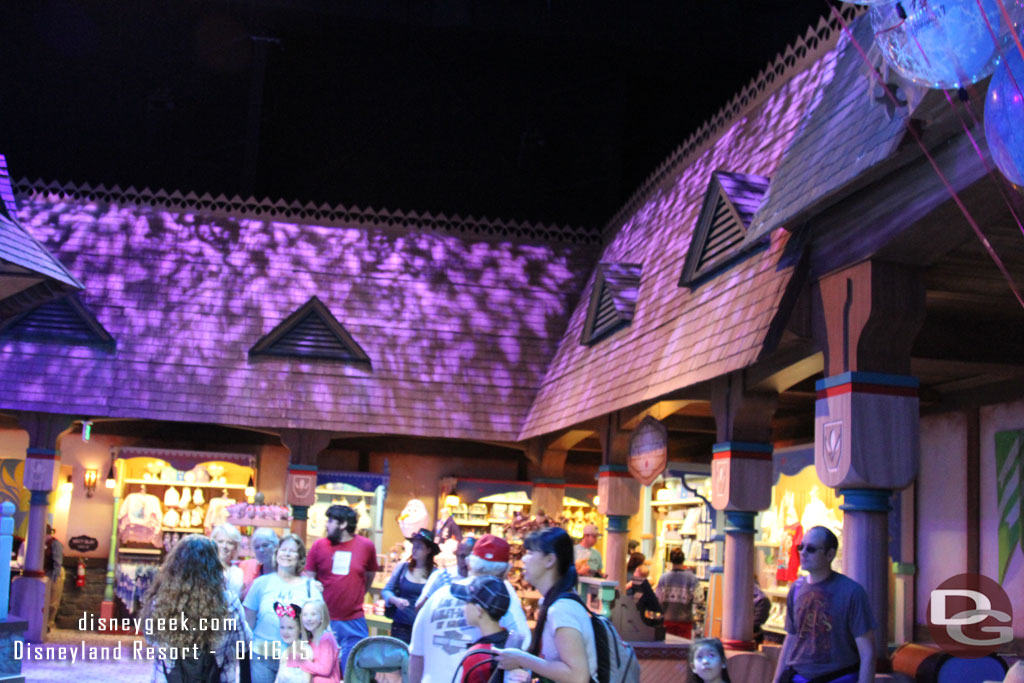 The gift shop area