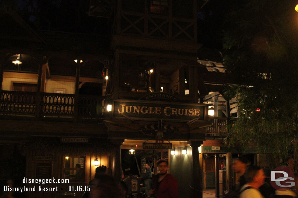 The Jungle Cruise has returned to service
