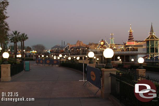 After dinner wrapped up my loop of the Pier walking through Paradise Park.