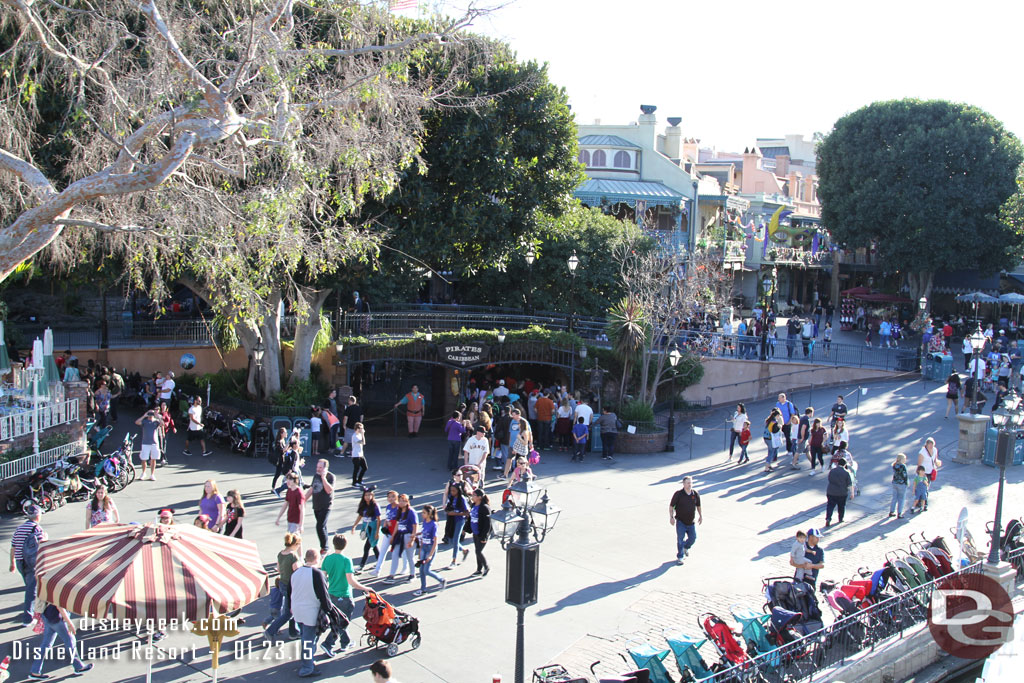 A series of pictures as we cruised by New Orleans Square.