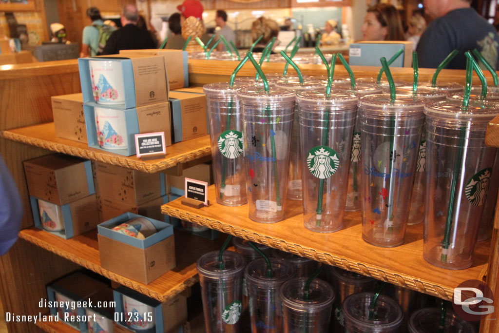 There are now Disney Parks/Starbucks tumblers and mugs available.