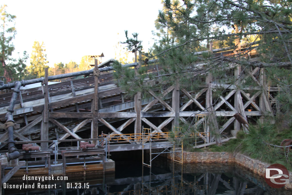 Grizzly River Run is closed for annual refurbishment