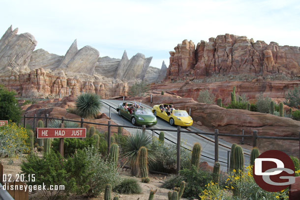 Ornament Valley and the Radiator Springs Racers