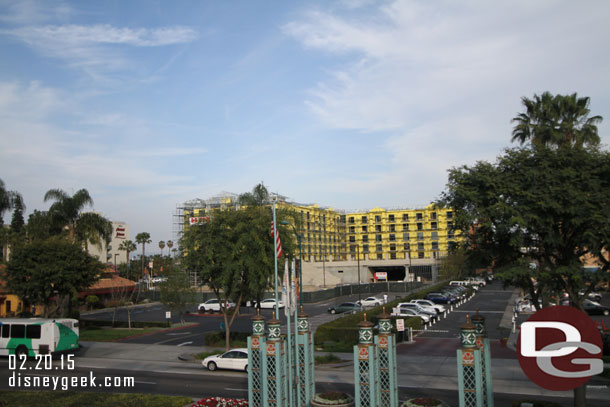 The new hotel along Harbor is really taking shape (I have not caught the sign of what it is)