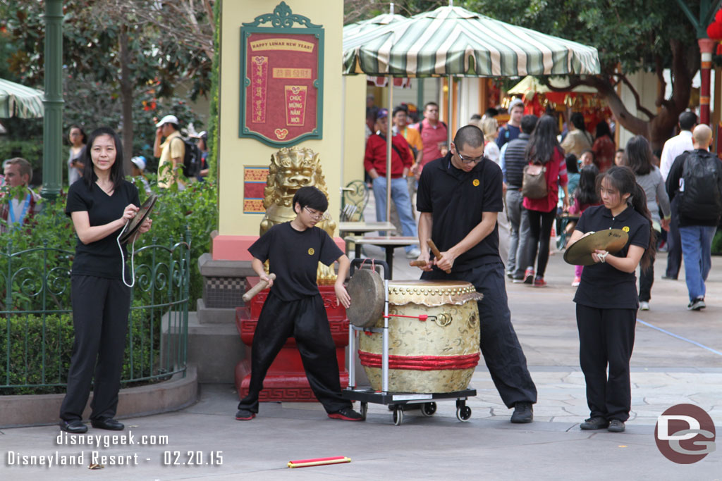 The musical performers.