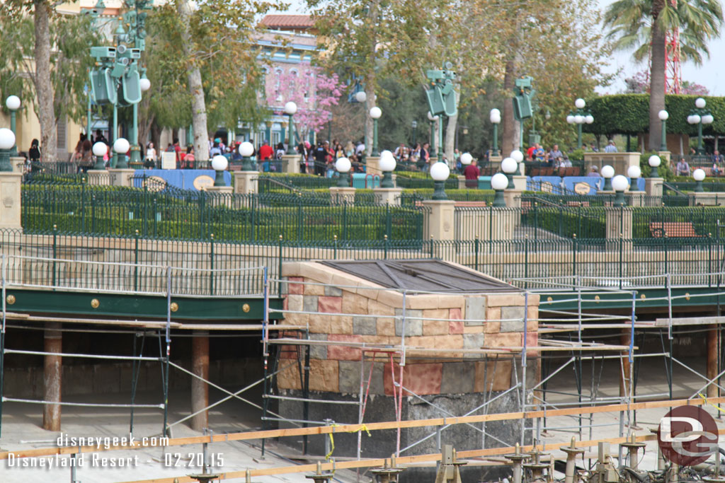 Repainting the light tower housings and waterfront areas.