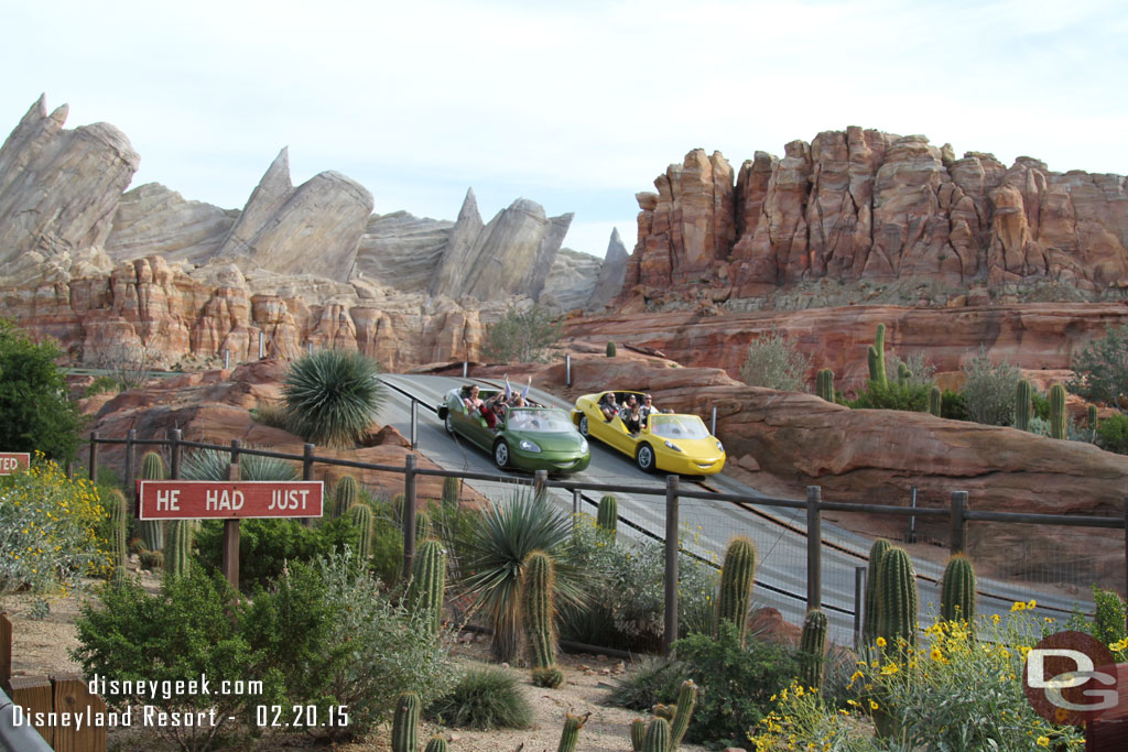 Ornament Valley and the Radiator Springs Racers