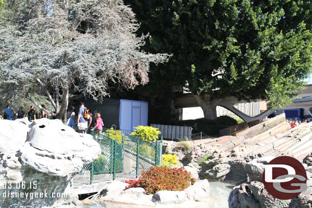 Another wall set up in the extended queue for Buzz near Pixie Hollow.