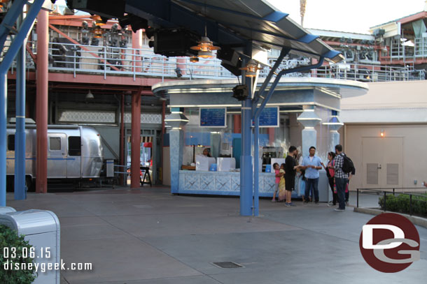 Walked through the Frozen Fun area.  The bars were open already but no one really visiting them yet.