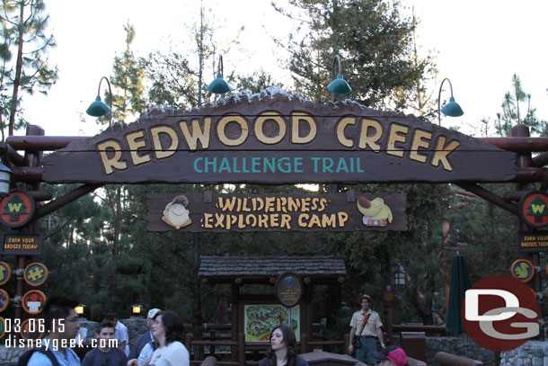 Redwood Creek has reopened.