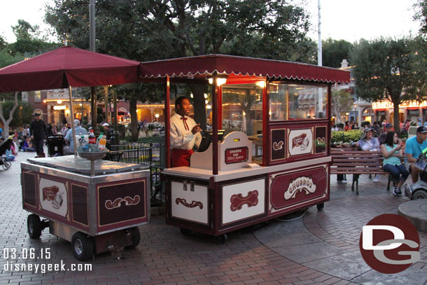 No line for a $4 Churro as I walked by.