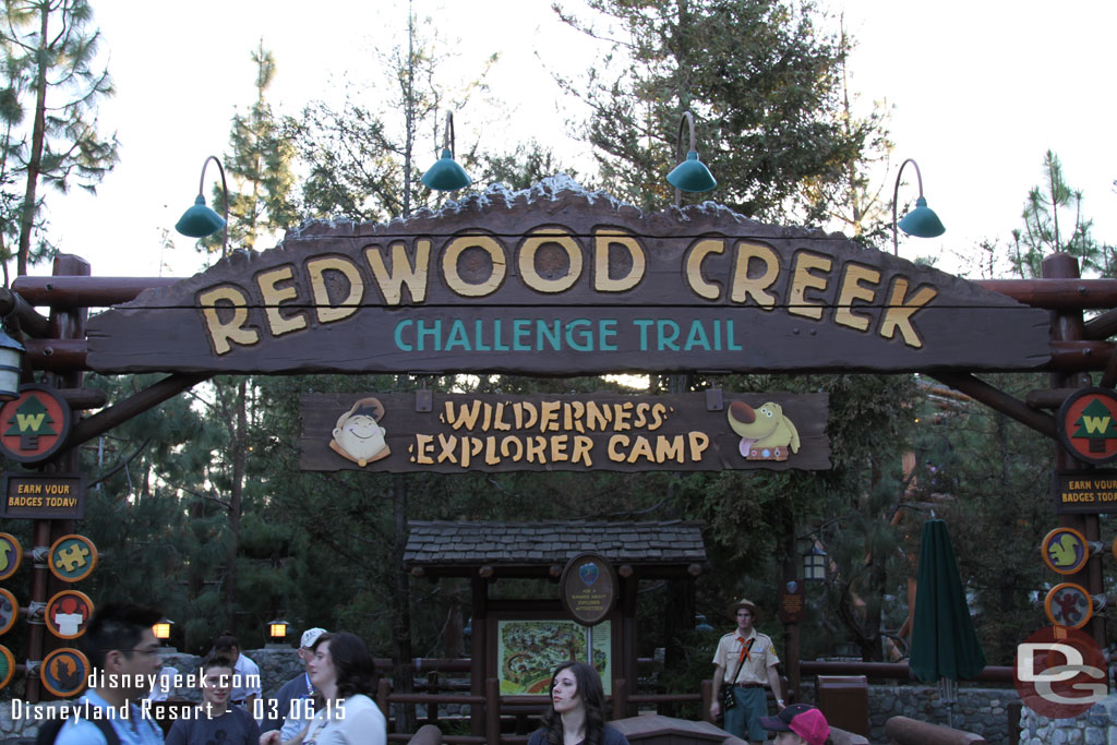 Redwood Creek has reopened.