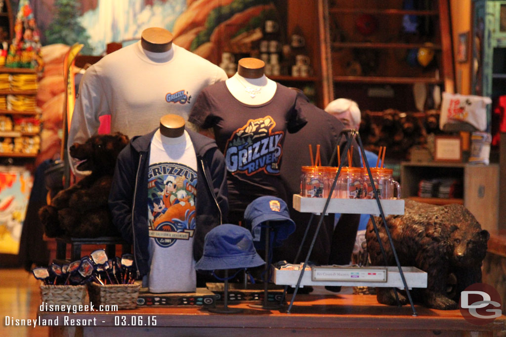 Grizzly River Run merchandise.