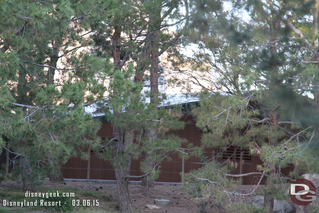 The restroom building in Condor Flats is now brown.