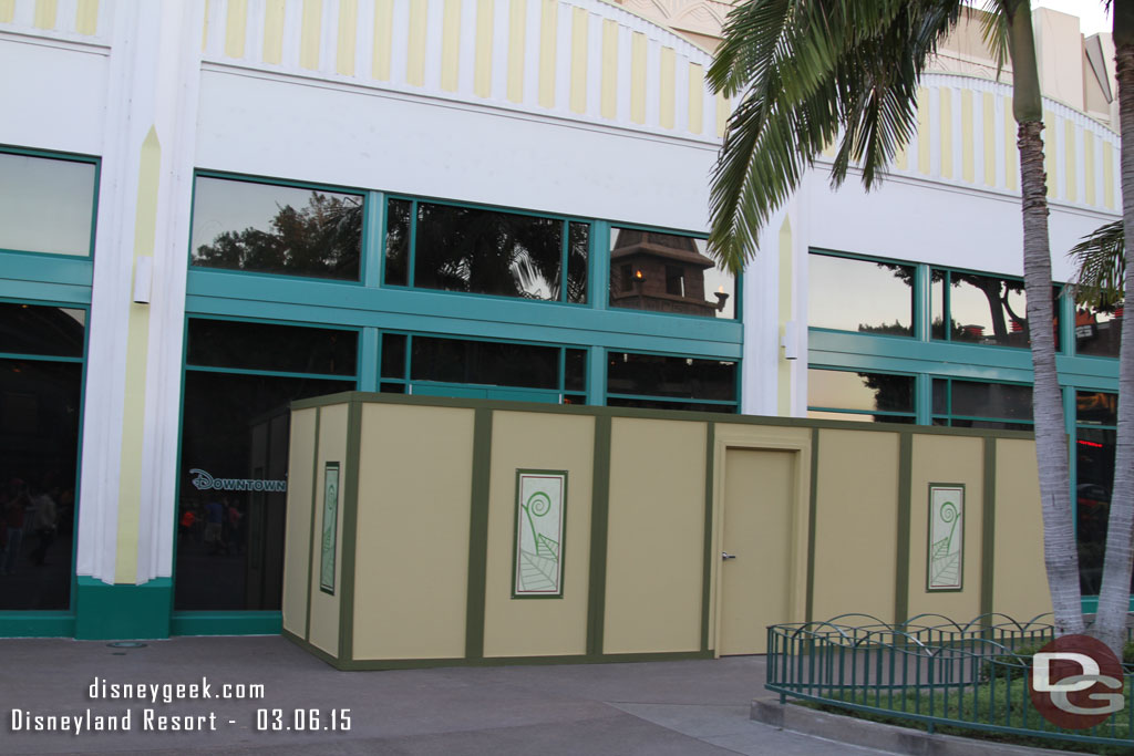 No sign of what will be going in here at Downtown Disney.