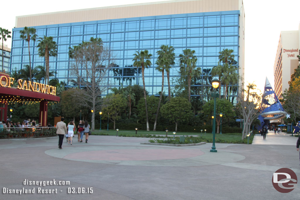 the Winter Village and ice rink are all gone.