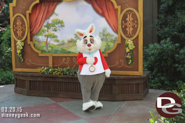 The White Rabbit from Alice