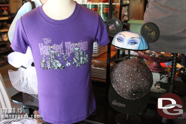 Some Haunted Mansion merchandise