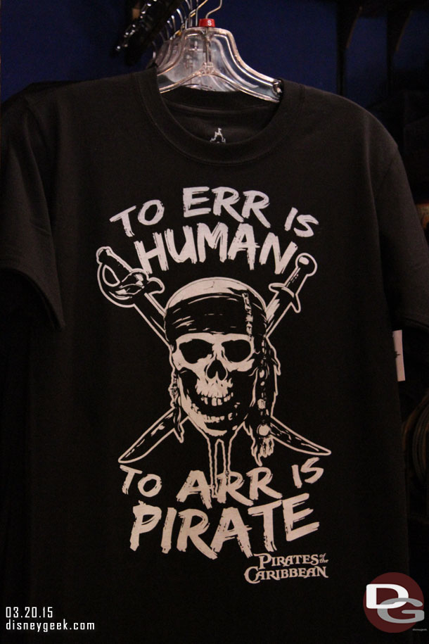 some Pirates merchandise