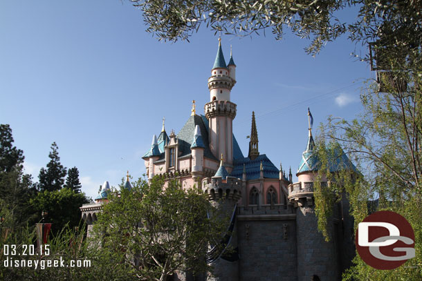 Time for a second pass and closer look at the Sleeping Beauty Castle overlay.