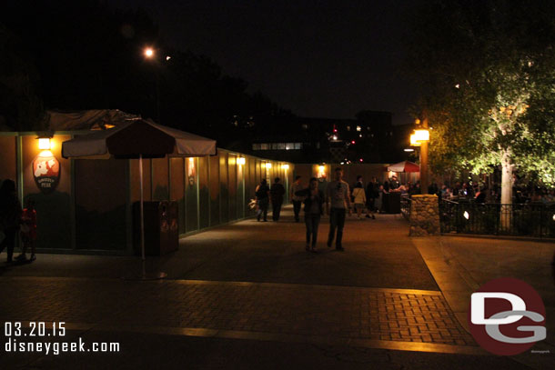 Made an after dark pass through the Grizzly Peak Airfield area.