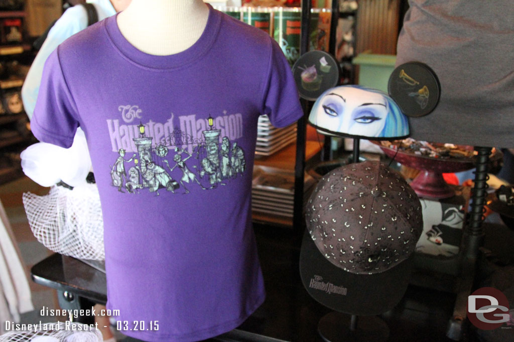 Some Haunted Mansion merchandise