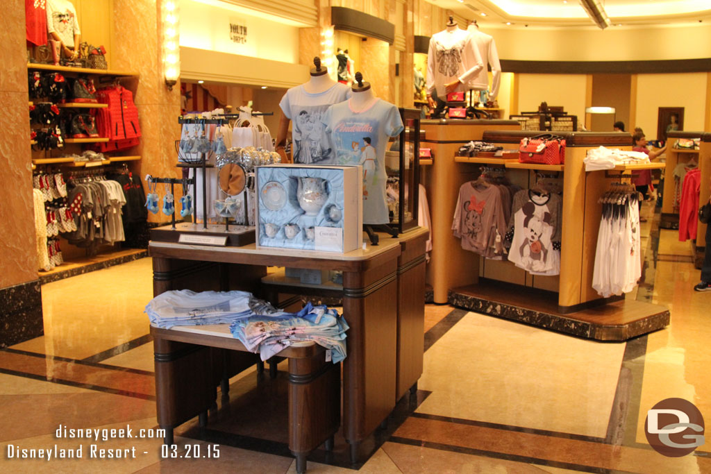 Some Cinderella merchandise in Elias & Co