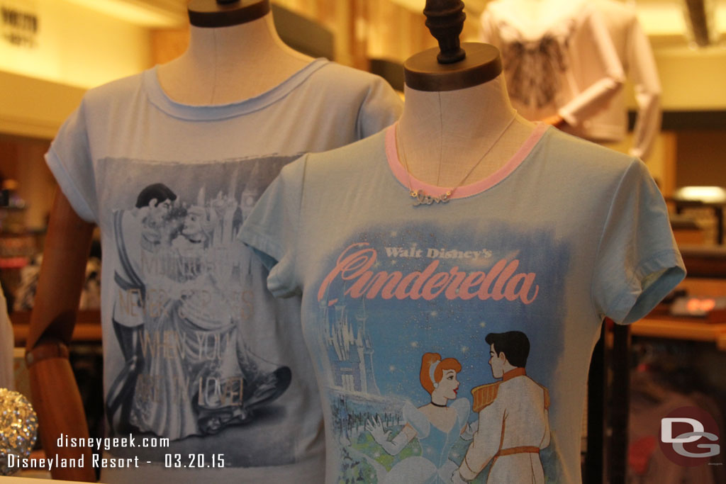 Most of the merchandise is for the classic/animated film.