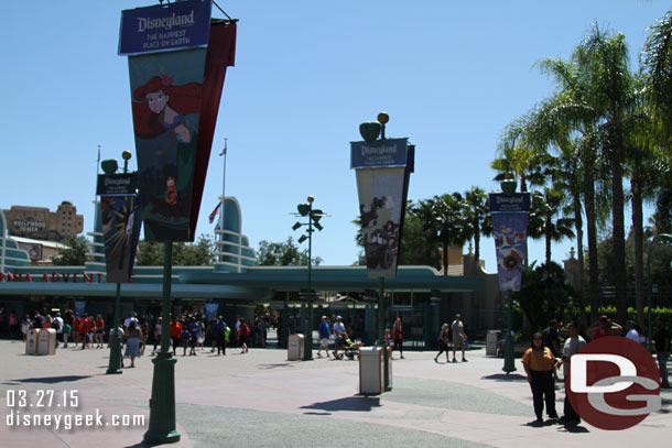 Wow..  the light pole closest to DCA is finally back.. I think its been a couple of years or at least it seems it.