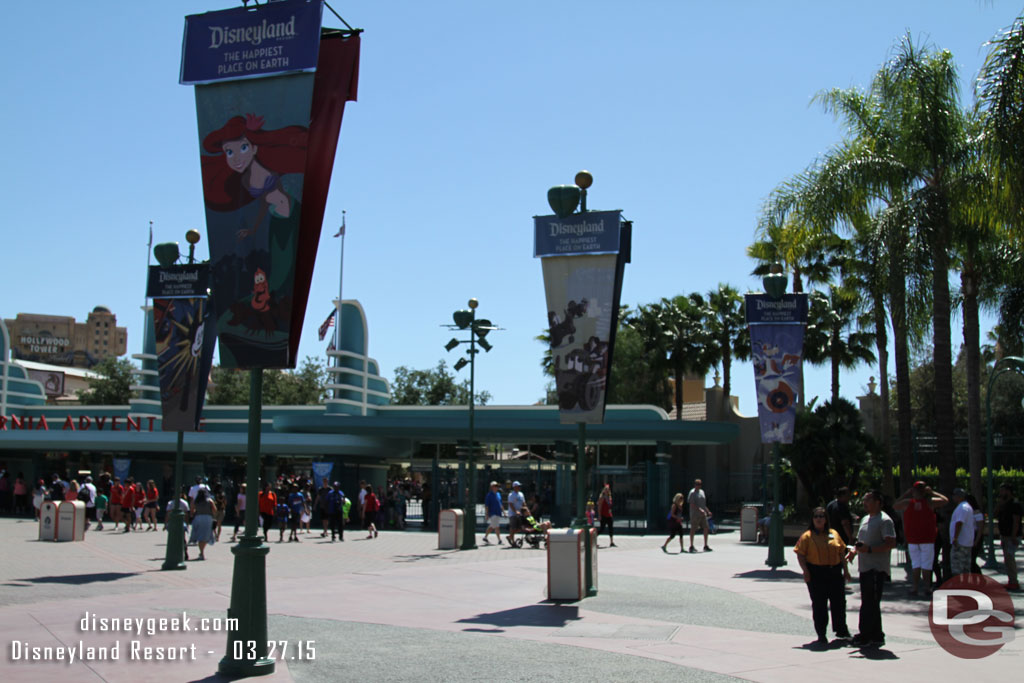 Wow..  the light pole closest to DCA is finally back.. I think its been a couple of years or at least it seems it.