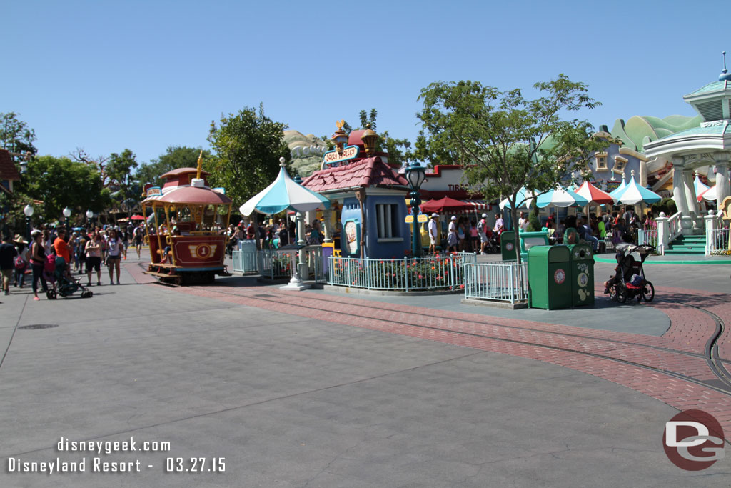 Walking through Toontown