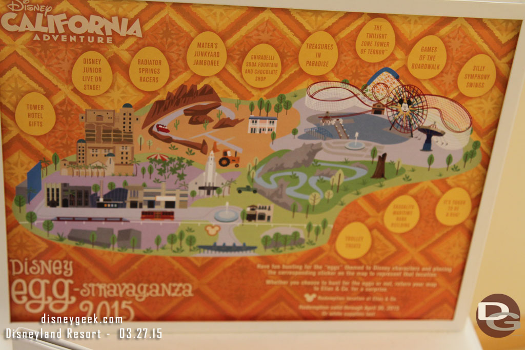 The DCA map.