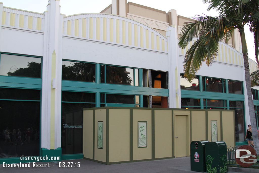 Work continues on this store at Downtown Disney