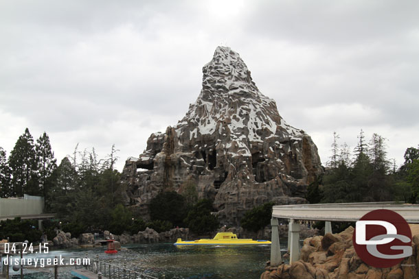 The Matterhorn is still being worked on. 