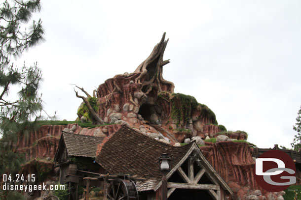 Splash Mountain has returned to operation too.