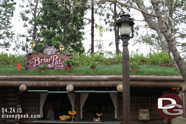 The Briar Patch received a new roof.