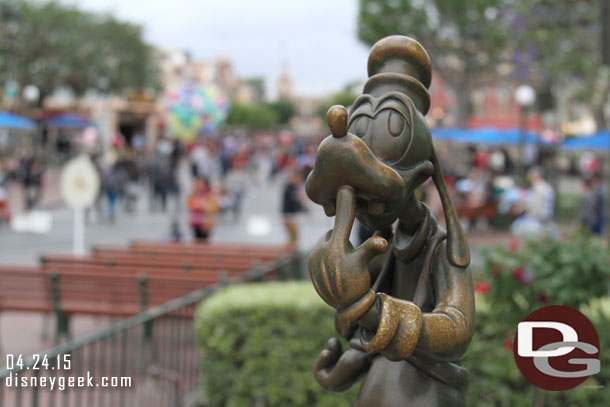 Goofy in the hub...