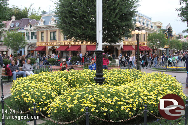 The current plants in Town Square around the flag pole are rather high.. they hide the dedication plaque 