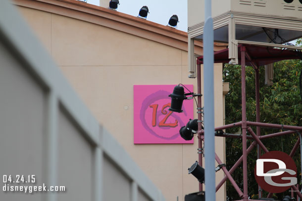 And the Stage sign swapped out