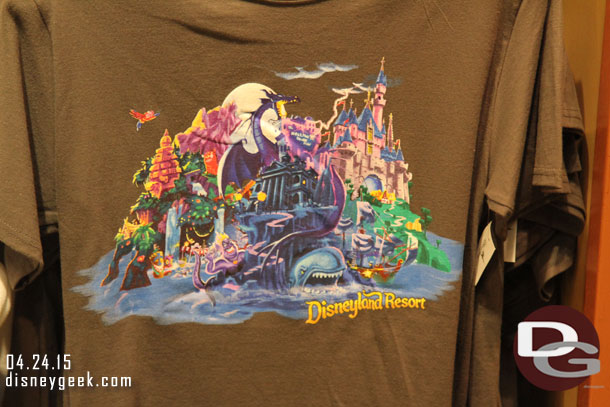 A Disneyland Resort t-shirt