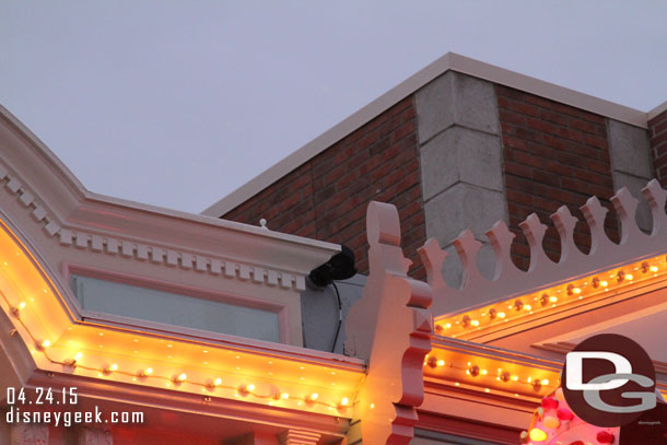 Spotted a projector on the roof for the new fireworks show.