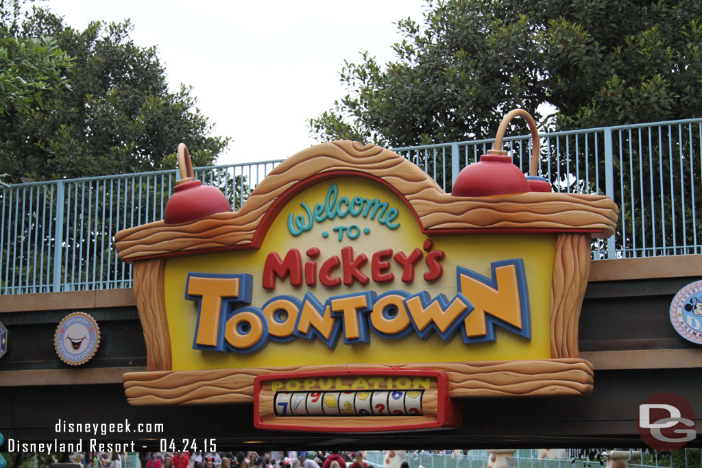 Heading into Toontown