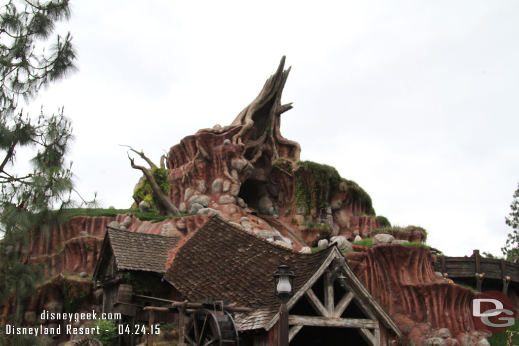 Splash Mountain has returned to operation too.