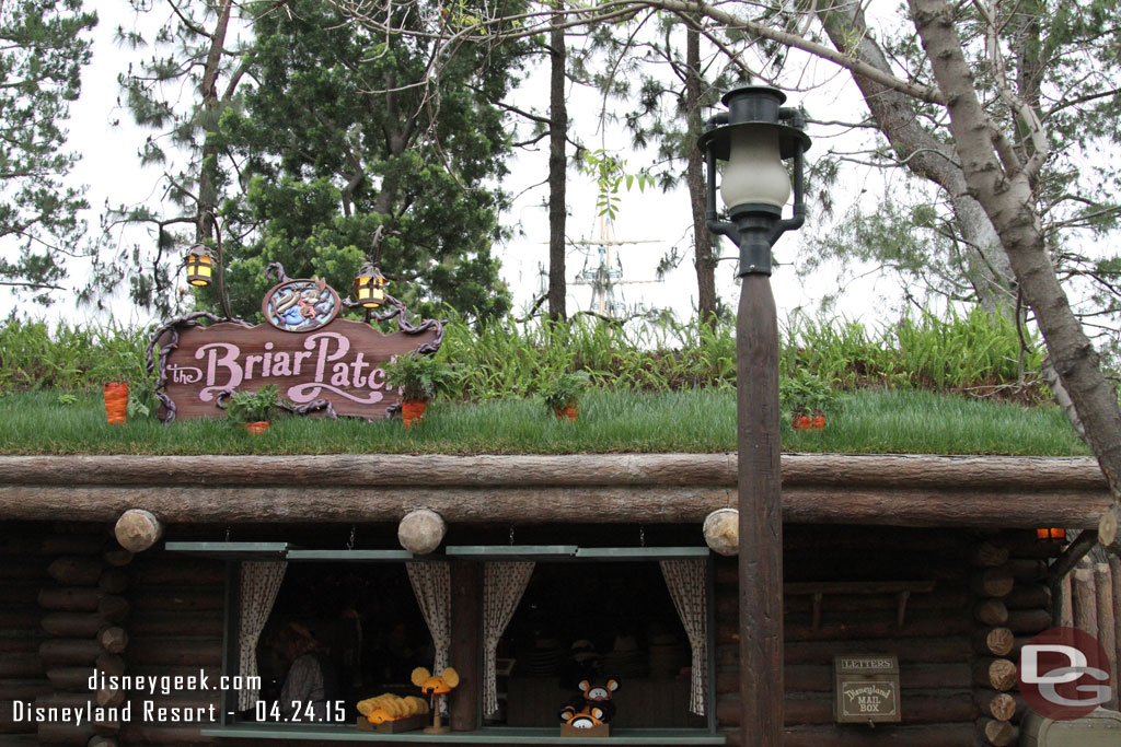 The Briar Patch received a new roof.