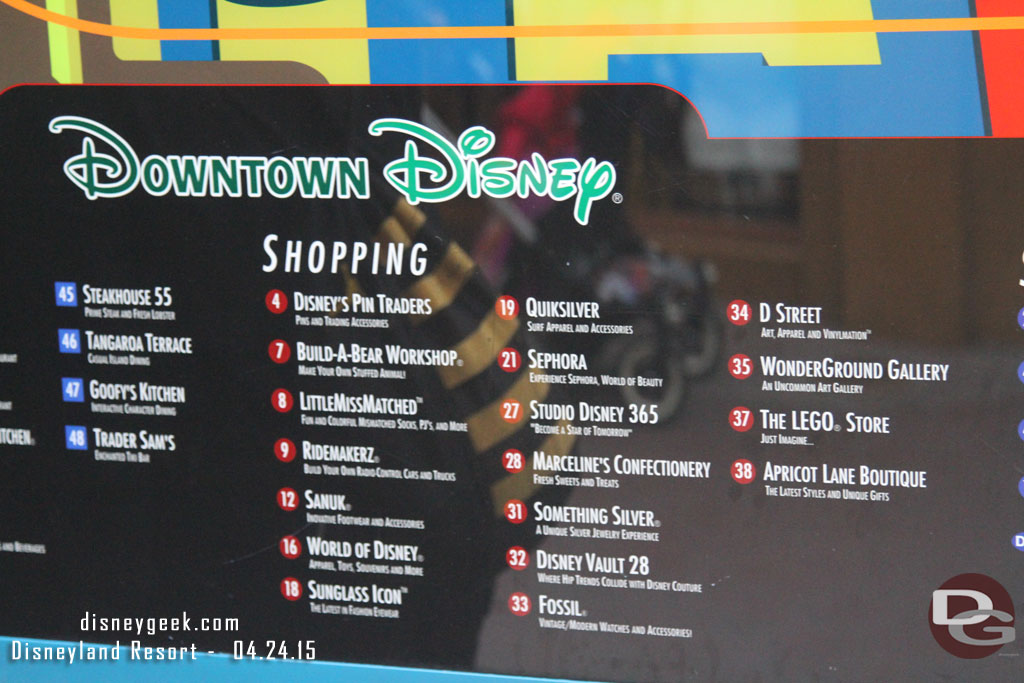 Noticed the directory still lists  Studio Disney 365