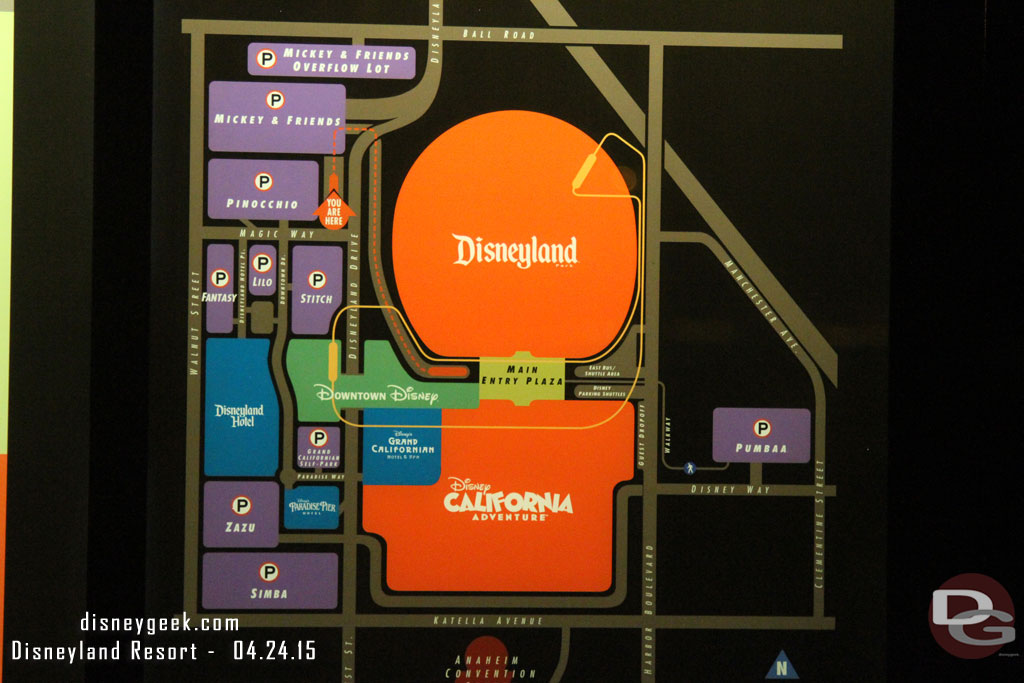 And the resort map showing all the lots