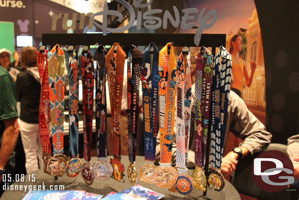 Several runDisney medals