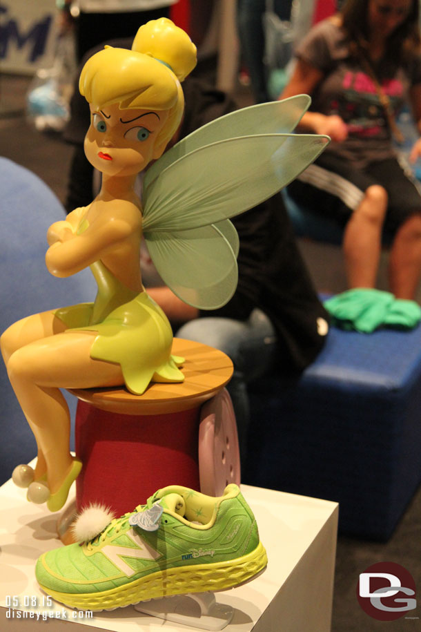 Tinkerbell running shoes from New Balance