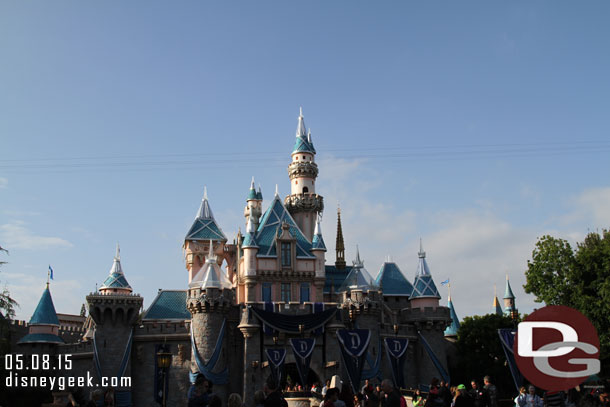 More blue sky.. this time behind Sleeping Beauty Castle